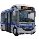 Un bus électrique à Luxembourg sur la ligne du City Shopping Bus