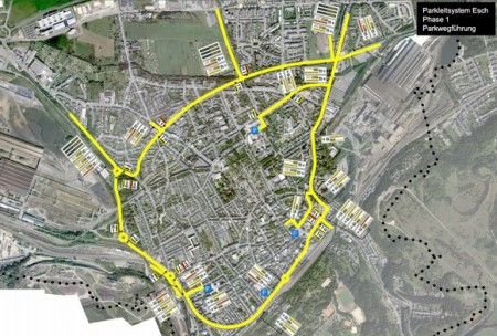 plan d'Esch-sur-Alzette