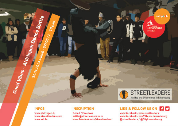 Affiche concours de danse urbaine