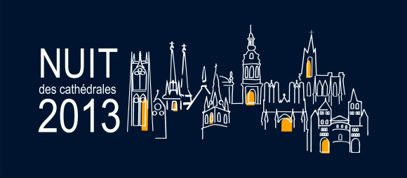logo nuit des cathédrales 2013