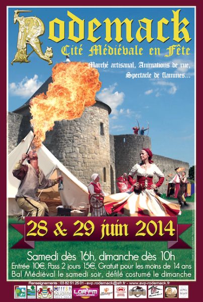 Fête Médiévale Rodemack 2014